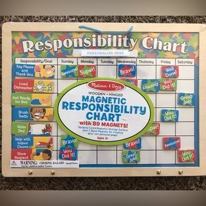 NEW Melissa & Doug Responsibility Chart
